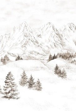 Alps mountain range wallpaper