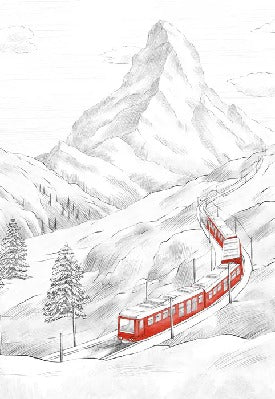 Papier peint panoramique Mont Cervin, XXL, tendance