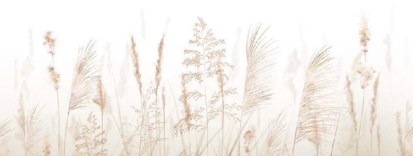 Wheat field flower wallpaper