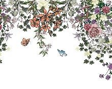 Spring Floral panoramic wallpaper