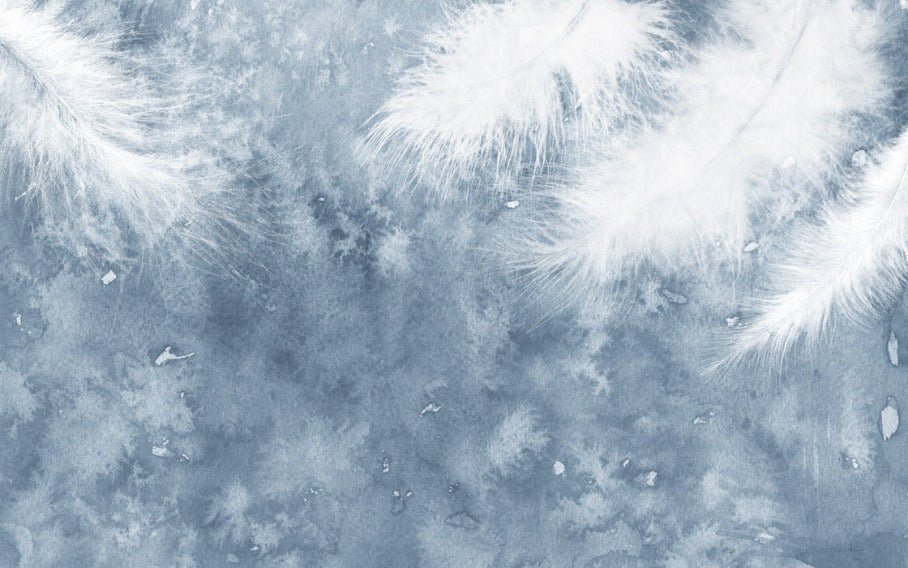 Plume Blanche wallpaper