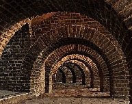 Papier peint Trompe l'oeil Bricks Passage, XXL, tendance