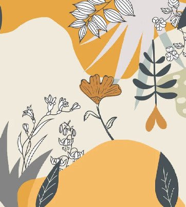 Trendy kitchen wallpaper