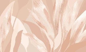 Nude floral wallpaper
