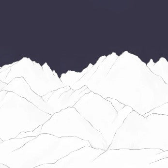 Massif des Écrins panoramic wallpaper