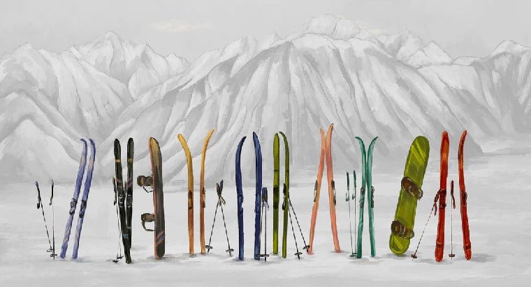 Ski wallpaper Courchevel