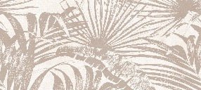 Monochrome jungle leaf wallpaper