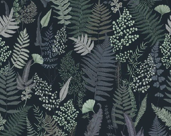 Toilet paper dense leaf navy blue