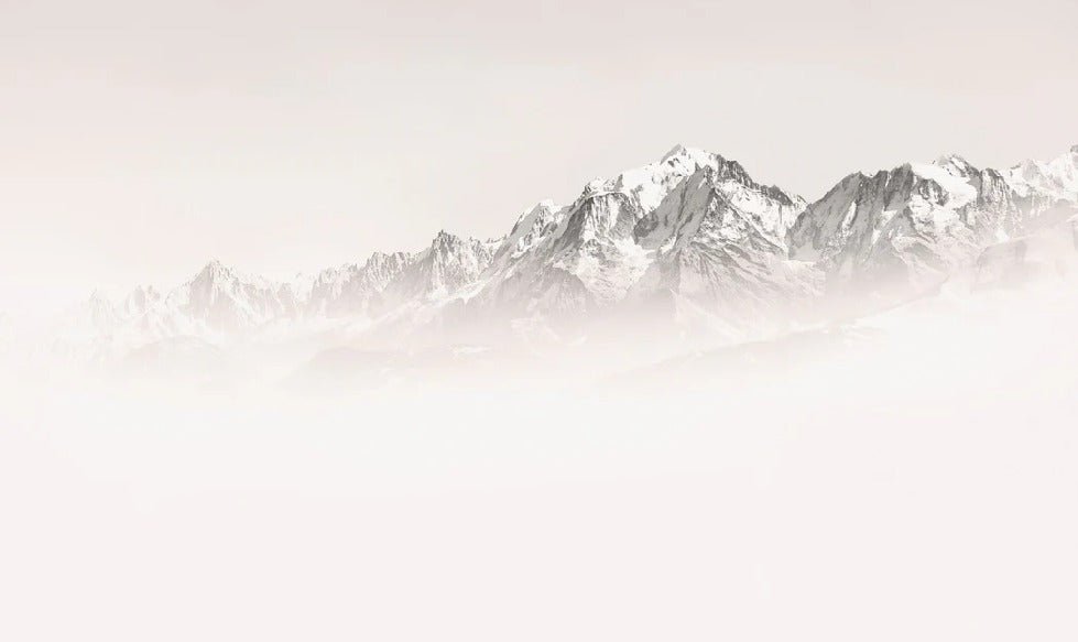 Misty morning wallpaper Mont Blanc