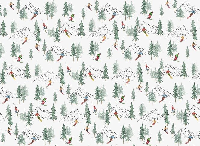 Papier peint Alpine glisse, XXL, tendance