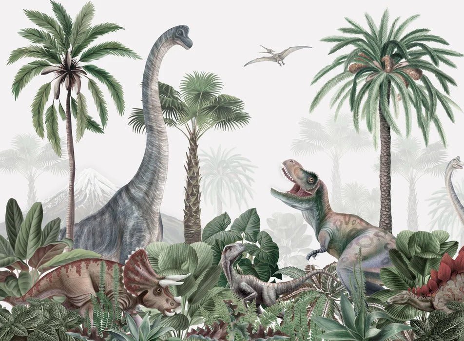 Dinosaur Parade Wallpaper