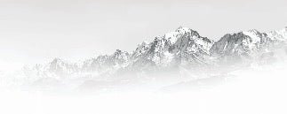 Mont Blanc in the mist black and white wallpaper