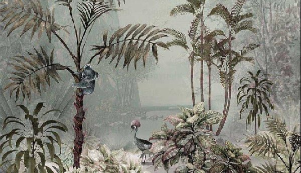 Panoramic wallpaper Jungle Perth