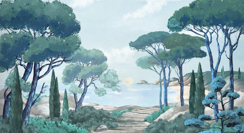 Wallpaper stroll in the calanques