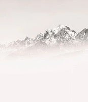 Foggy morning wallpaper Mont Blanc