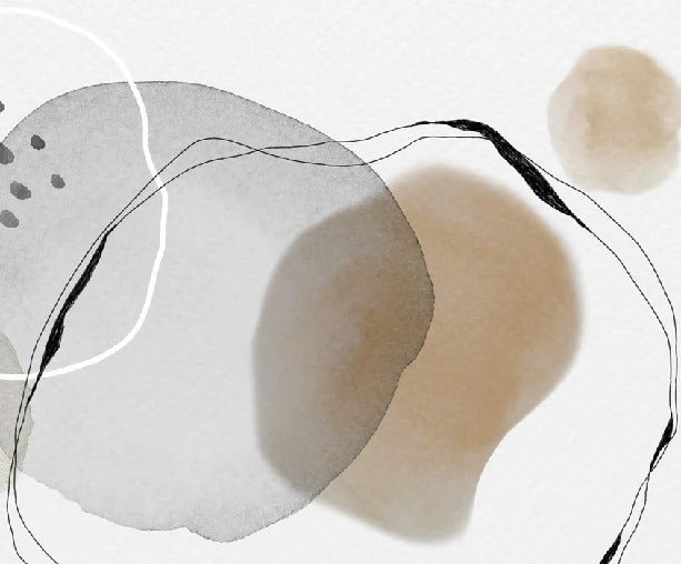 Panoramic circle wallpaper