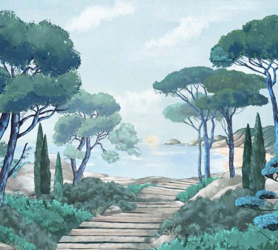 Wallpaper stroll in the calanques