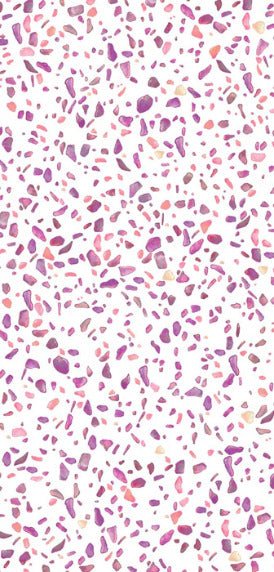 Pink terrazzo wallpaper