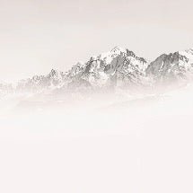 Misty morning wallpaper Mont Blanc