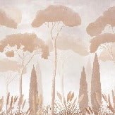 Sepia cypress pine wallpaper