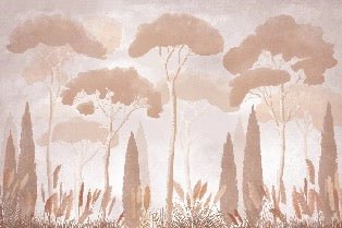 Sepia cypress pine wallpaper