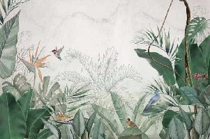 Amazonia quintessence panoramic jungle wallpaper