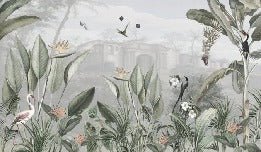 Tropical mirage wallpaper