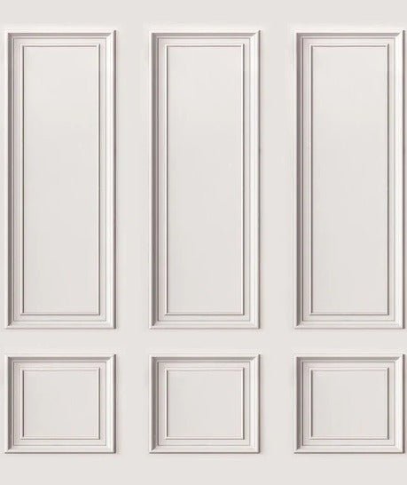 Haussmanian panoramic molding wallpaper