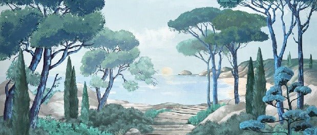 Wallpaper stroll in the calanques