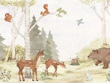 Enchanted forest wallpaper