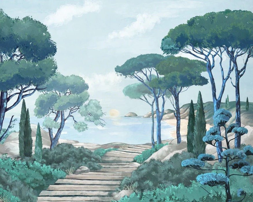 Wallpaper stroll in the calanques