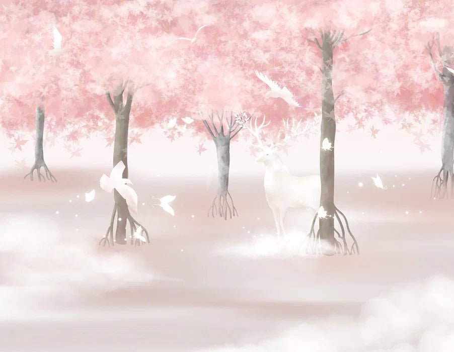 Sweet dreams in the forest wallpaper