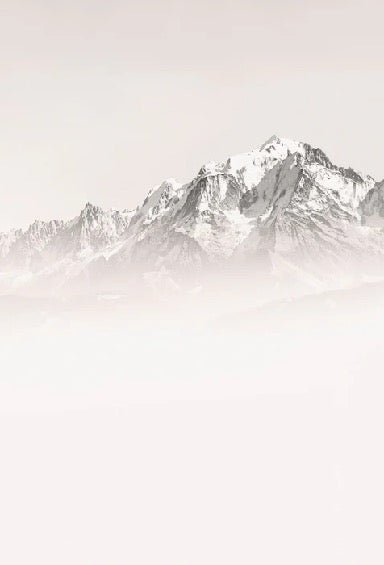 Misty morning wallpaper Mont Blanc