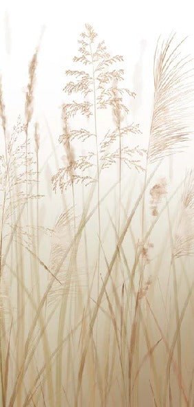 Wheat field flower wallpaper