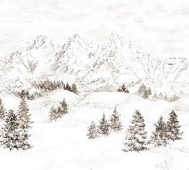 Alps mountain wallpaper