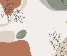 Panoramic foliage wallpaper olivaissance