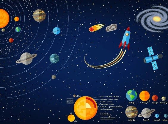 Astronaut galaxy wallpaper