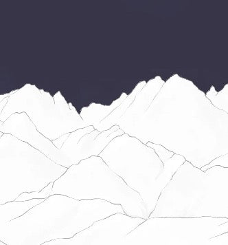 Massif des Écrins panoramic wallpaper