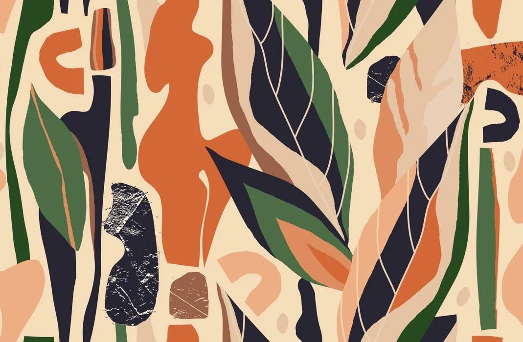 Abstract plant wallpaper