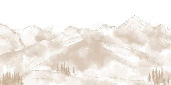 Aravis sepia panoramic wallpaper