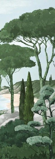 Wallpaper stroll through the green creeks