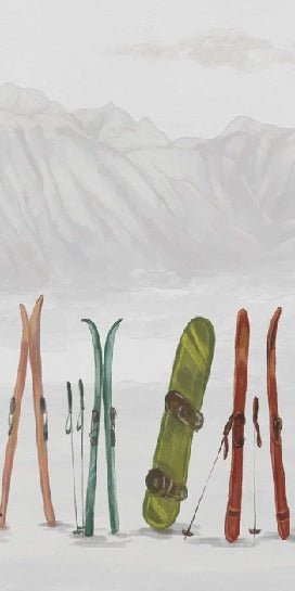 Ski wallpaper Courchevel