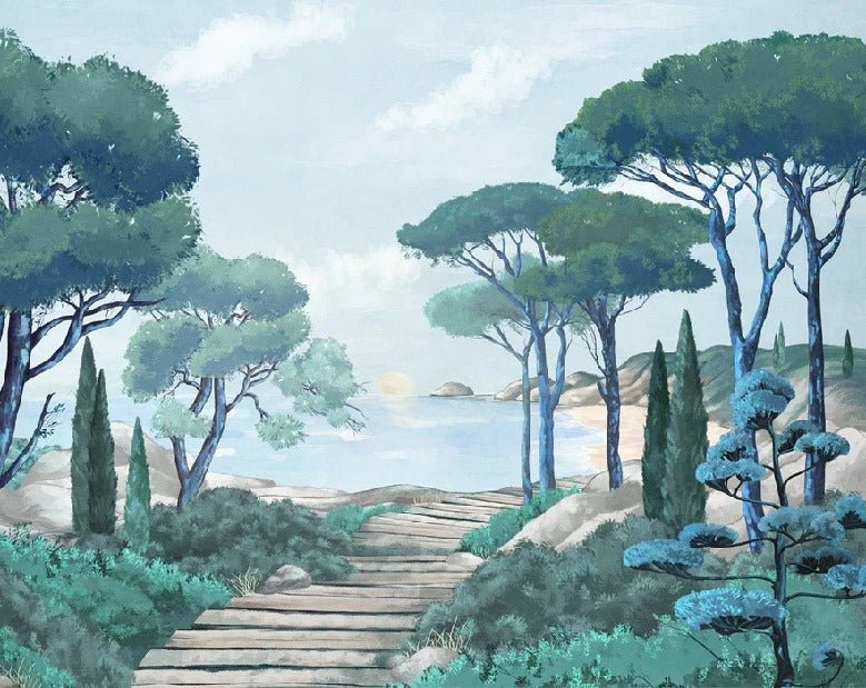 Wallpaper stroll in the calanques