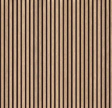 Wooden strip wallpaper oak effect