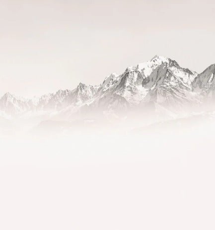 Misty morning wallpaper Mont Blanc