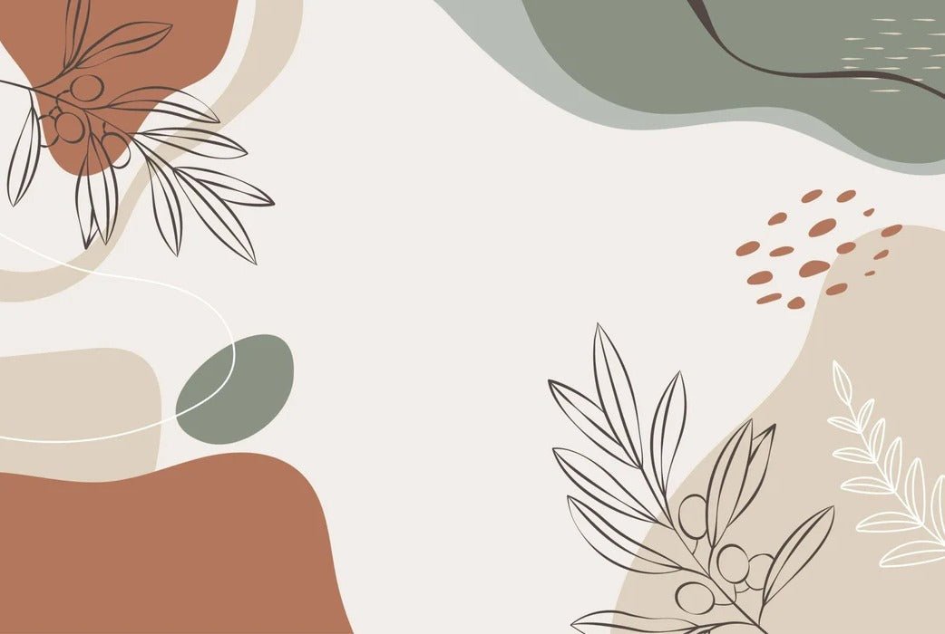 Panoramic foliage wallpaper olivaissance