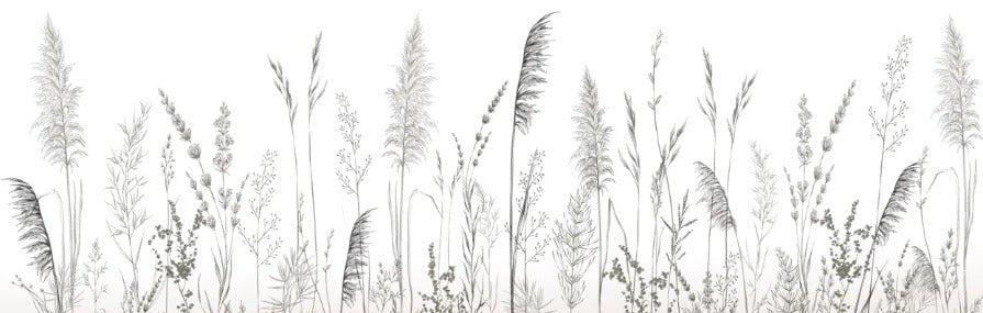 Poetic pampa wallpaper