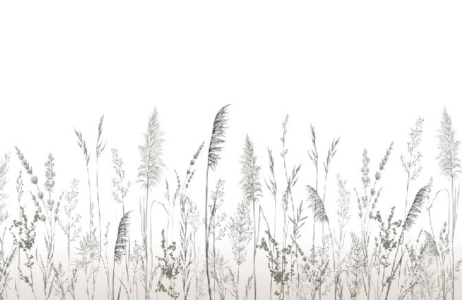 Poetic pampa wallpaper