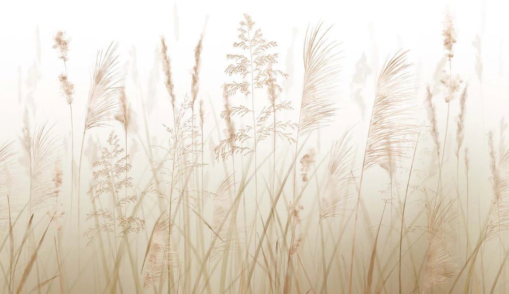 Wheat field flower wallpaper