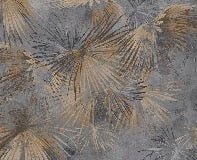 Panoramic palm vintage wallpaper